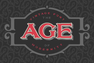 Age of Modernity: A Vintage Typeface for Makers