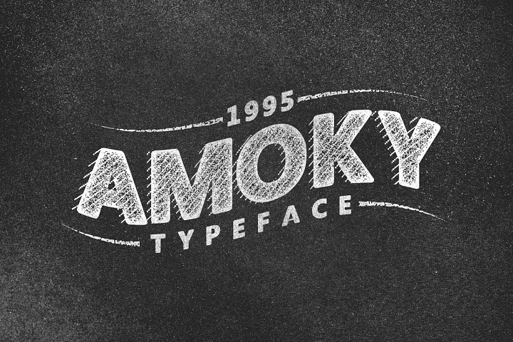 Amoky Font Review for Bold Campaign Design