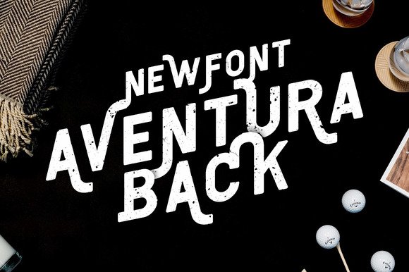 Aventura Vintage Sans Serif Font for Campaigns
