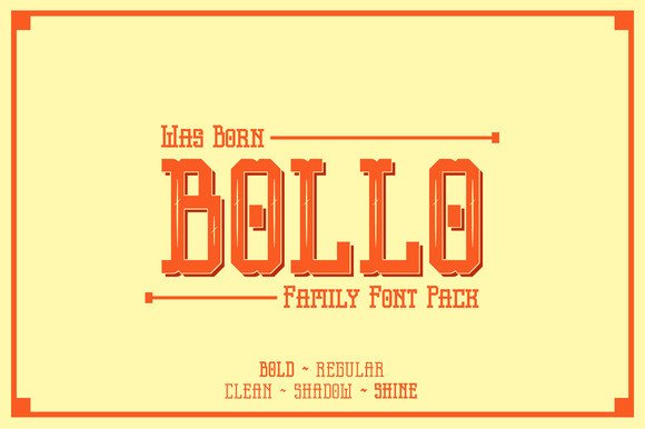 Bollo Font Review: A Vintage Display Gem