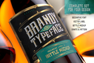 Brandy Label Font for Premium Campaign Design