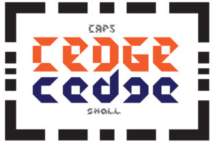 Cedge Typeface for Modern Web Design