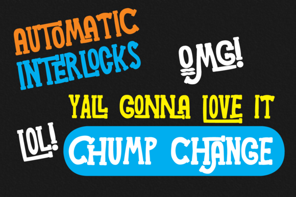 Chump Change: A Bold Display Font for Editorial Impact