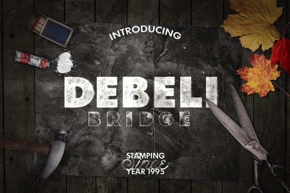 Debeli: The Vintage Display Font for Retro Campaigns
