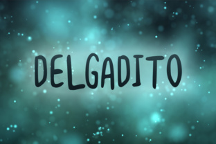 Delgadito Font for Handmade Brands
