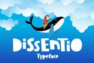 Dissentio Typeface for Bold Editorial Design