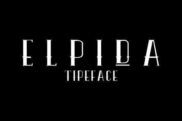 Elpida Font Review: A Lean Display for Modern Branding
