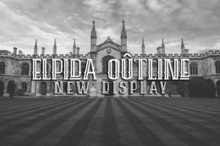 Elpida Outline Typeface for Makers