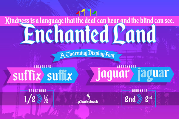 Enchanted Land Font: The Secret to Magical Campaign Headlines