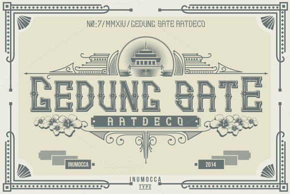 Gedung Sate: A Distinctive Display Font for Bold Branding