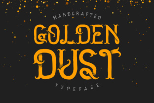 Golden Dust: The Premium Display Font for Marketers
