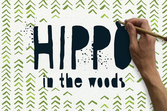 Hippo Font Review: A Wild Display Type for Nature Brands