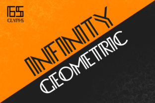 Infinity Font: Geometric Display for Bold Branding