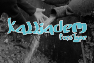 Kalliadem: A Modern Display Font for Creative Makers