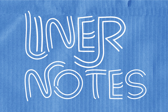 Liner Notes Family: The Ultimate Graffiti Font for Crafters