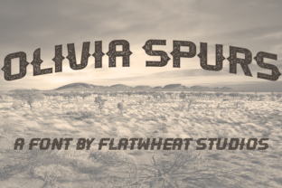 Olivia Spurs Typeface for Modern Web Design