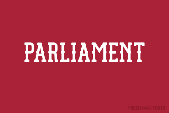 Parliament Typeface for Bold Digital Branding