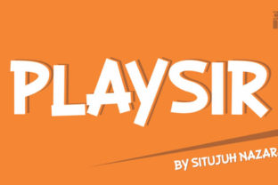 Playsir: A Bold Display Font for Modern Web Design
