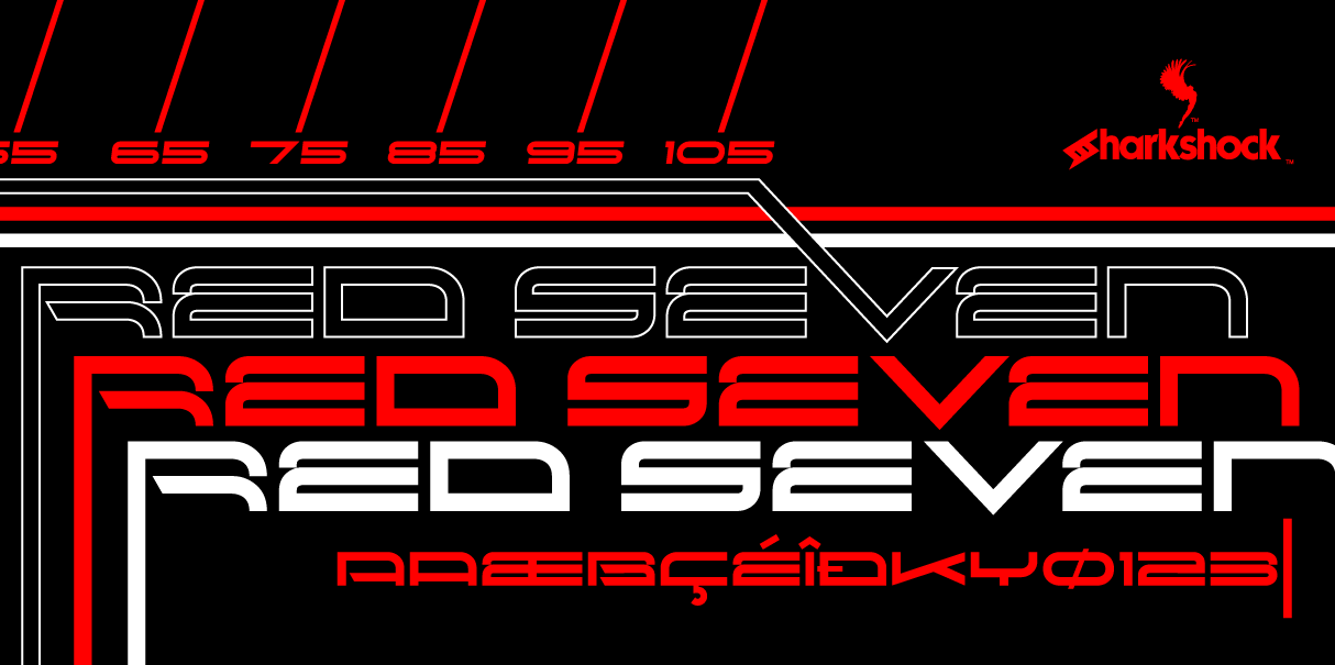 Red Seven Font: Edgy Display Type for Bold Campaigns