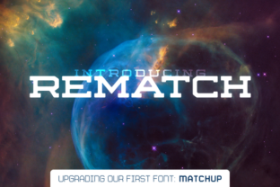 Rematch Family: A Bold Display Font for Modern Editorial Design