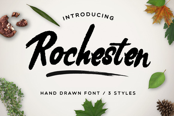 Rochesten Display Font for Web Design