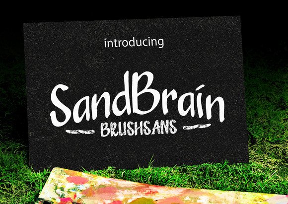 Sandbrain Family Typeface for Branding