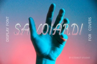 Savoiardi Display Font for Bold Campaigns