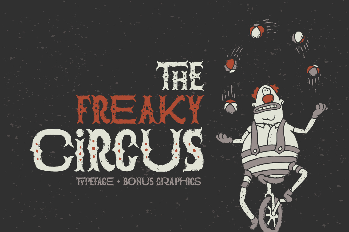 The Freaky Circus Typeface for Bold Branding