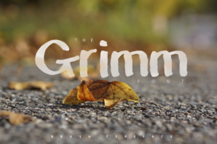 The Grimm Font for Crafters and Makers