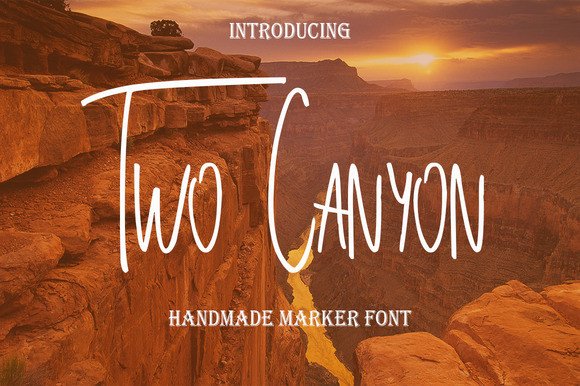 Two Canyon Font for Modern Web Design